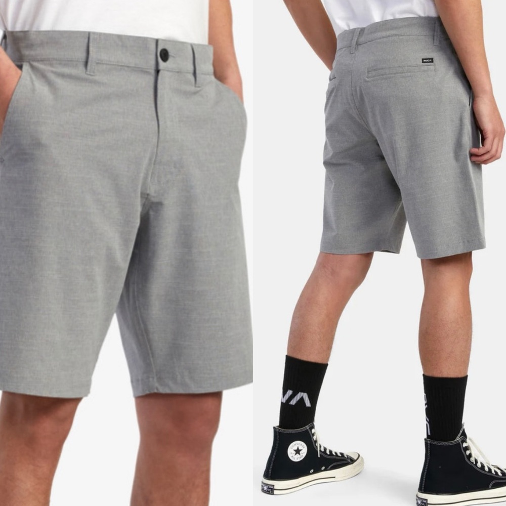 RVCA Classic Length Dual Purpose Trunk Board Shorts Swim - 33